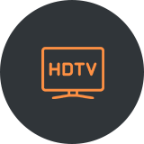 Compatibilidade com Smart TVs para streaming de TV via IP  em 4K