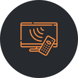 TV via IP  para todos os dispositivos, acessível em qualquer lugar